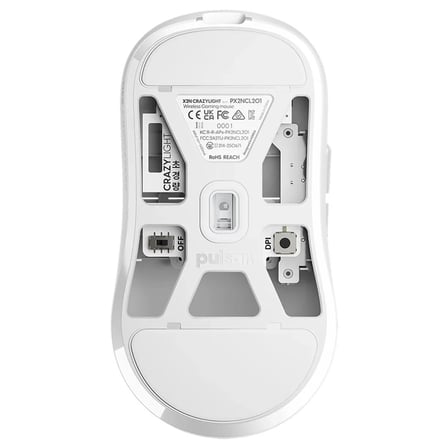 Pulsar X2N CrazyLight Medium Uyuni White 8K Hz XS-1 Sensör Kablosuz Simetrik Gaming Mouse (PX2NCL202)