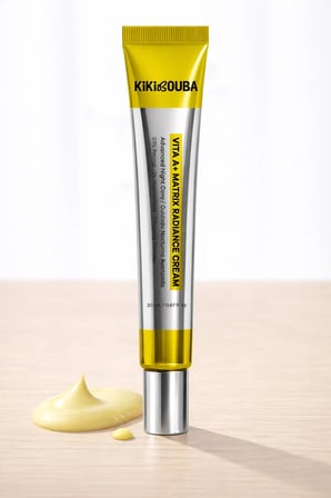Kikibouba Vita A+ Matrix Radiance Cream Yüz Nemlendirici 20ml Retinal C Vitamini Peptit
