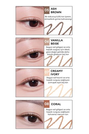 Suya Dayanıklı, İnce Uçlu Göz Kalemi CLIO Sharp So Simple Waterproof Pencil Liner (10 Cacao Brown)