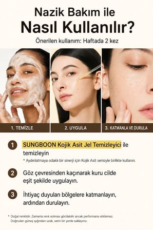 Sungboon Kojic Acid Rice Peel Shot - Leke Karşıtı Peeling Jel