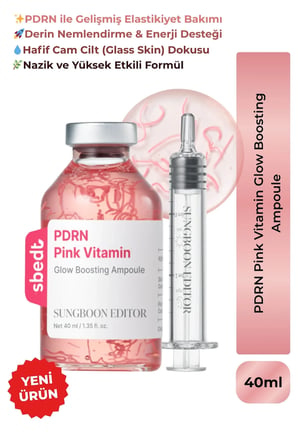 Sungboon PDRN Pink Vitamin Ampoule - Pembe Yenileyici Ampul