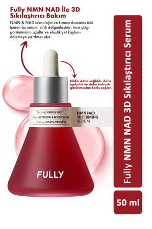 Fully NMN NAD 3D Firming Yüz Serumu 50 ml