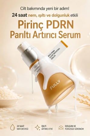 Rice PDRN Glow Boosting Serum - Pirinç PDRN Aydınlatıcı Nem Serumu 50 ml