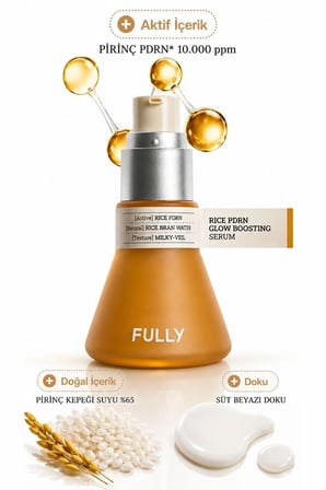 Rice PDRN Glow Boosting Serum - Pirinç PDRN Aydınlatıcı Nem Serumu 50 ml