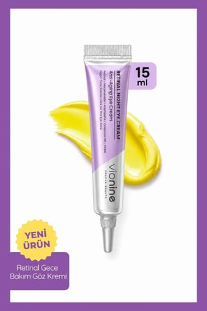 Vionine Retinal Night Eye Cream Göz Bakım Kremi 15 ml