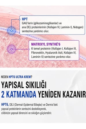 Epii HPT6 Ultra Cream Vücut Nemlendirici Krem 50ml Sıkılaştırıcı