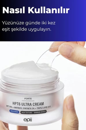Epii HPT6 Ultra Cream Vücut Nemlendirici Krem 50ml Yoğun Sıkılaştırıcı