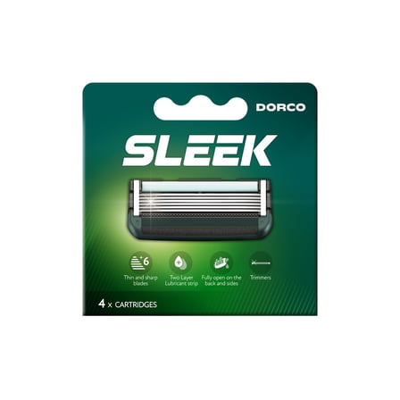 Dorco Pace 6 Sleek 6 Bıçaklı Yedek Tıraş Bıçağı 4lü