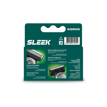 Dorco Pace 6 Sleek 6 Bıçaklı Yedek Tıraş Bıçağı 4lü