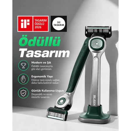 Dorco Pace 6 Sleek 6 Bıçaklı Yedek Tıraş Bıçağı 4lü