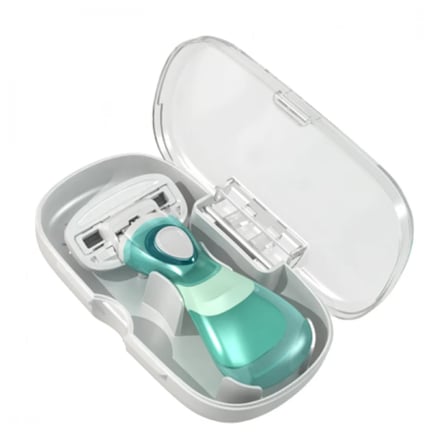 Dorco Everjoy 3 Mini 3 Bıçaklı Kadın Sistem Tıraş Makinesi 1 Sap + 1 Başlık