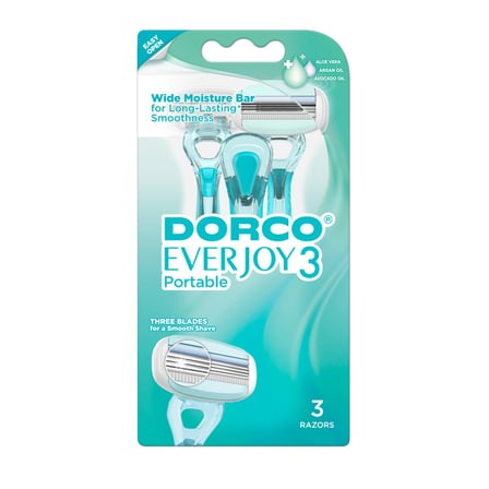Dorco Everjoy 3 Bıçaklı Kullan At Kadın Tıraş Bıçağı 3lü