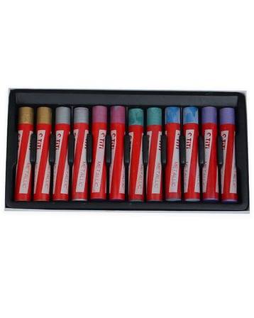 Titi Metallic Yağlı Pastel Boya 12li PL12MH