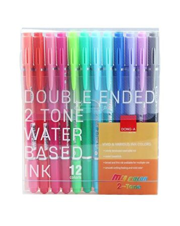 My Color 2 Duo Çift Renk 12’li Set