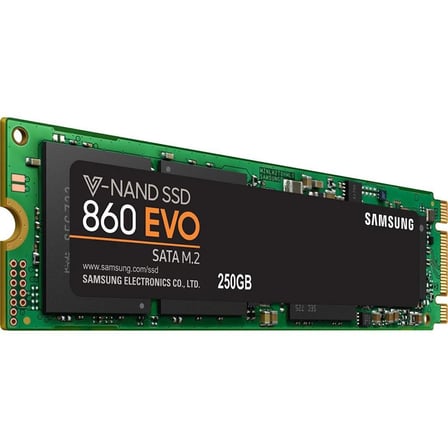 samsung 860 evo 250gb ssd, sata m.2 outlet