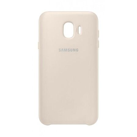 Galaxy J4 2018 ile Uyumlu Dual Layer Sert Kılıf PJ400CFEGWW Gold
