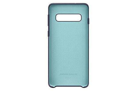 Galaxy S10 ile Uyumlu Kılıf Silicone Cover Lacivert EF-PG973TNEGWW