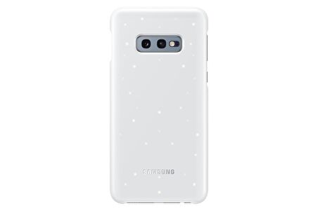 Galaxy S10e ile Uyumlu Kılıf Led Cover Beyaz EF-KG970CWEGWW