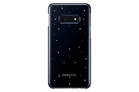 Galaxy S10e ile Uyumlu Kılıf Led Cover Siyah EF-KG970CBEGWW