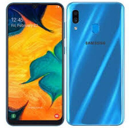 Samsung Galaxy A30 MAVİ 64 GB/ 4 GB RAM YENİLENMİŞ ÜRÜN  (Sıfır gibi)