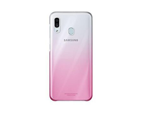 Galaxy A30 ile Uyumlu Pembe Koruyucu Kılıf EF-AA305CPEGWW