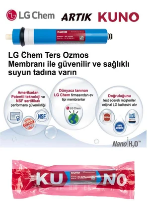 SULOOK SU ARITMA SİSTEMİ LG MEMBRAN 80 GPD  ( 10 ADET )**