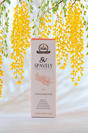 Spavely Akasya Esanslı Duş Başlığı Filtresi Arıtması Güney Kore Menşei Klor Kireç Karşıtı Hoş Kokulu 150 gr