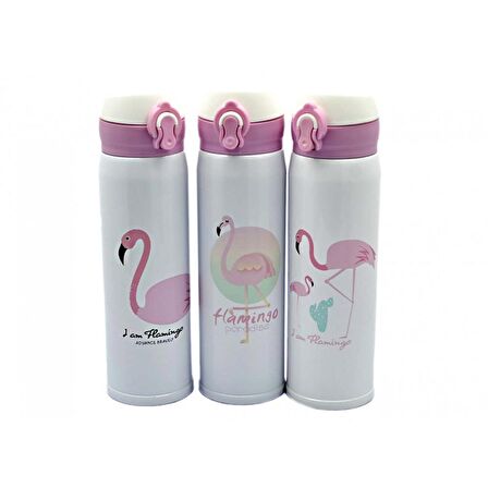 Unick Color Flamingo Çelik Matara 500Ml 3504