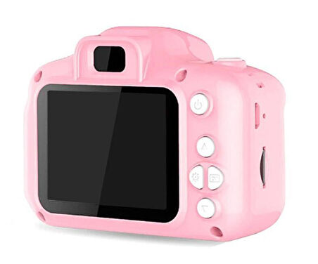 NPS - Çocuklar İçin Dijital Fotoğraf ve Video Makinası - PEMBE