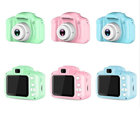 NPS - Çocuklar İçin Dijital Fotoğraf ve Video Makinası - PEMBE