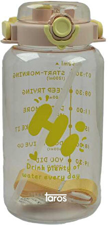 TAROS LIFE MOTTO ŞEFFAF MATARA 1650 ML 7718 - 1 ADET