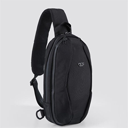 Ççs 31409 Tek Omuz Askılı Sırt ve Göğüs Çantası Siyah