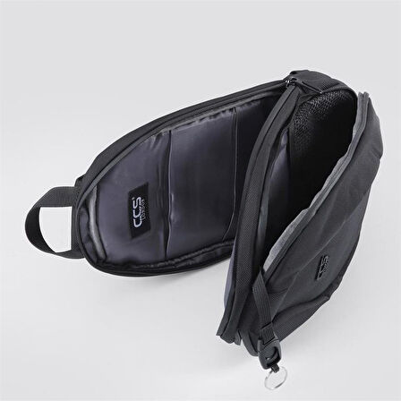 Ççs 31409 Tek Omuz Askılı Sırt ve Göğüs Çantası Siyah