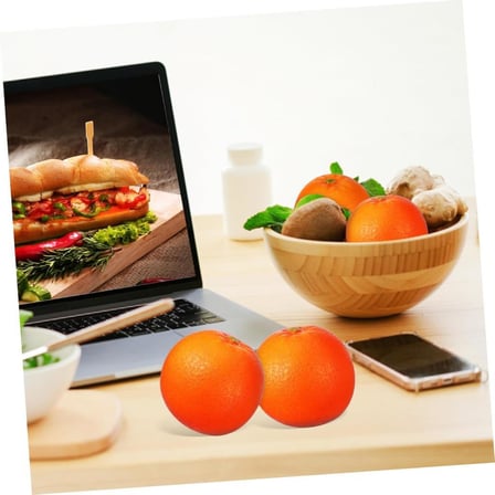 Yapay PORTAKAL Lüx 6lı Paket Yapay Meyve Gerçek Boyutlarda