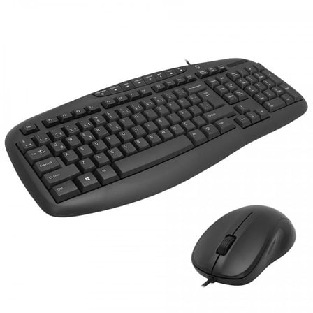 Kablolu Q Türkçe Multimedya Klavye - Mouse Set Fk-4825Qu