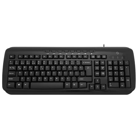 Kablolu Q-Türkçe Multimedya Klavye Fk-4845Qu