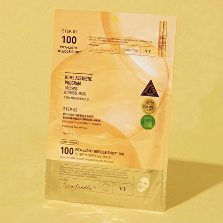VT Vita-Light Reedle Shot 100 2 Step Hydrogel Mask