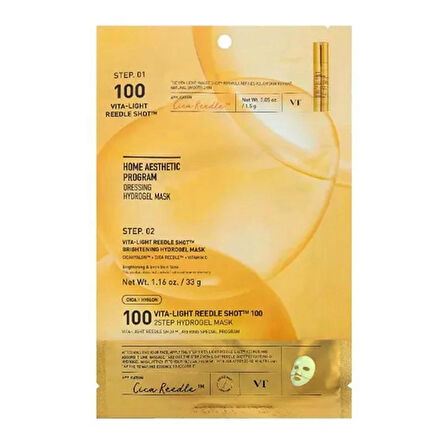 VT Vita-Light Reedle Shot 100 2 Step Hydrogel Mask