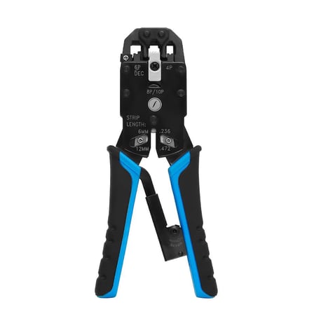 RJ-11, RJ-12 ve RJ-45 Tipi Çelik Gövde Sıkma Pensesi Fa-7625P