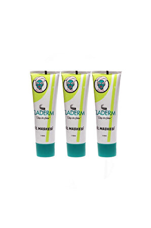 CLADERM 50ML TÜP KİL MASKESİ 3'LÜ AVANTAJ PAKET