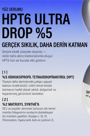 Epii HPT6 Ultra Drop Yüz Serumu 5% 30ml