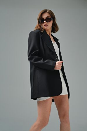 Siyah Blazer Ceket