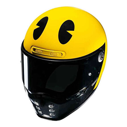 Hjc V10 Pac-Man Bandaı Namco Mc3 Kapalı Kask