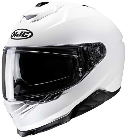 HJC i71 KASK SEMI FLAT İNCİ BEYAZI