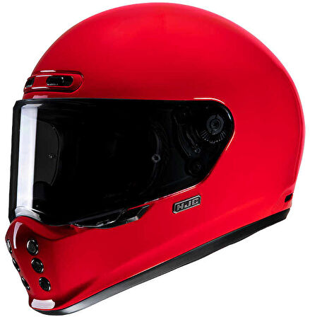 HJC V10 KASK KOYU KIRMIZI