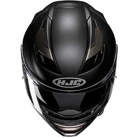 Hjc F71 Semi Flat Siyah Titayum Kapalı Kask