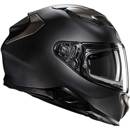 Hjc F71 Semi Flat Siyah Titayum Kapalı Kask