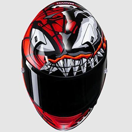 HJC RPHA12 KASK MAXIMIZED VENOM MARVEL MC1SF