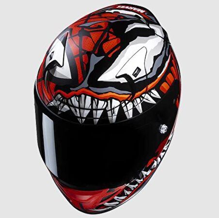 HJC RPHA12 KASK MAXIMIZED VENOM MARVEL MC1SF