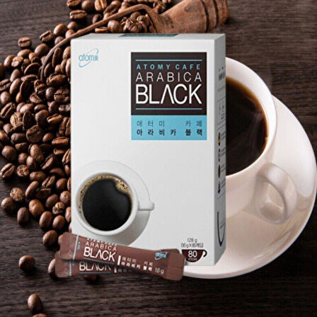 Atomy Kahve Arabica Black 80 Şase 128 Gram